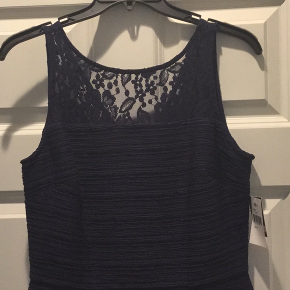 Taylor Navy Dress Size 6, NWT! - Picture 5 of 6